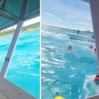 Barca affonda nelle Bahamas con 100 turisti a bordo: morta una donna, due feriti. Il video è spaventoso