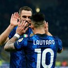 Cambio al vertice, l'Inter di Inzaghi vola al comando: doppio Lautaro, Sanchez e Calha
