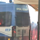Napoli-Eintracht, violenti scontri tra polizia e ultras tedeschi