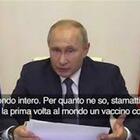 SOTTOTITOLI Putin: "Abbiamo registrato il primo vaccino contro il coronavirus"
