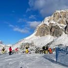 Cortina, impianti aperti a sorpresa sul Falzarego: partita la stagione sciistica