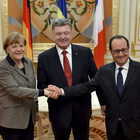 Merkel e Hollande vanno da Putin