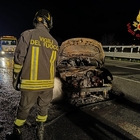 Due incendi in poche ore in autostrada, tir prende fuoco al casello Avellino Ovest