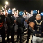 immagine Salvini contestato a Soverato, black out al comizio: «Hanno danneggiato l'impianto»