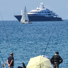 Super yacht sfilano a Ostia
