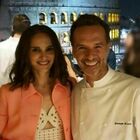 Natalie Portman a cena a Roma dallo chef Di Iorio: «La cucina italiana conquista tutti»
