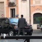 Ivanka Trump arriva al ristorante al centro di Roma (video Barillari)