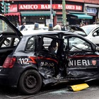 A Milano incidente con un'auto dei carabinieri