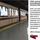 «Attenti agli zingari»: annuncio choc sulla metro A di Roma. Atac: «Prenderemo provvedimenti disciplinari»