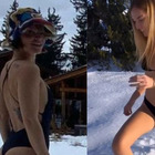 Alessandra Amoroso (mezza) nuda sulla neve come Chiara Ferragni, la foto scatena i fan: «OnlyFans subito»