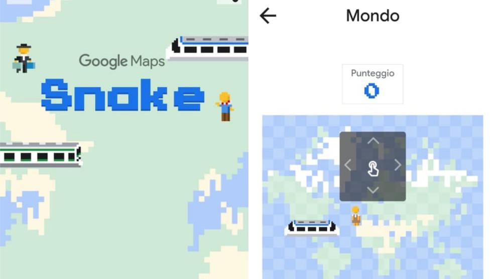 Prova subito Google Snake su Maps
