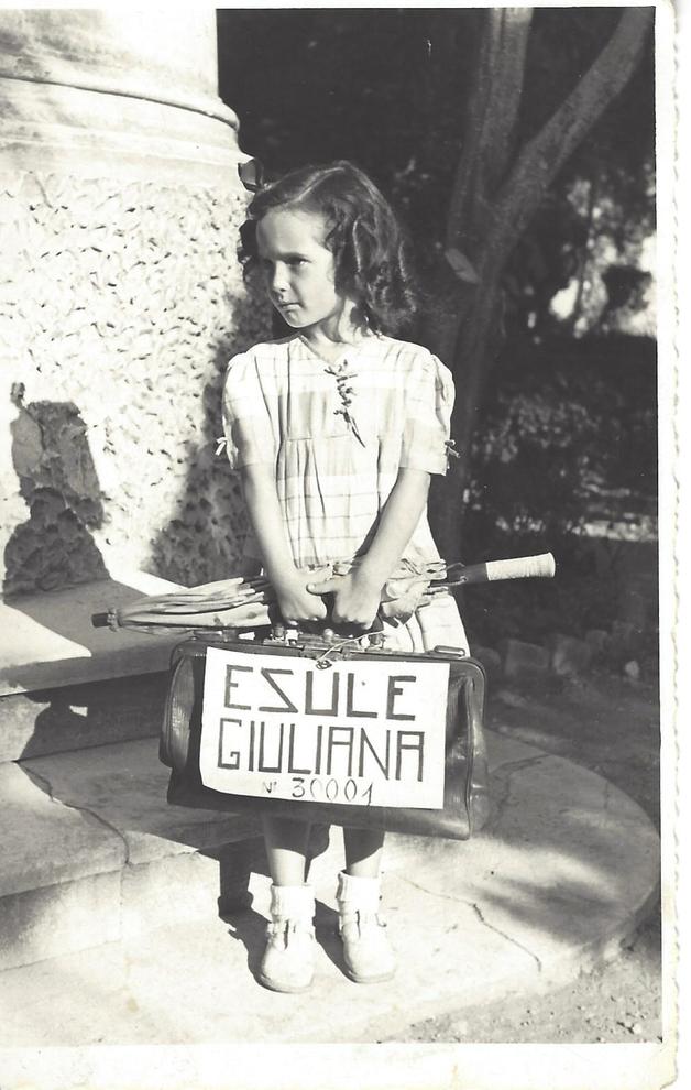 La bambina con la valigia, storia di Egea Haffner