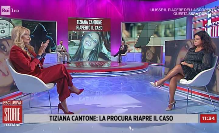 Revenge Porn Tiziana Cantone - Storie Italiane, la mamma di Tiziana Cantone rivela: Â«Caso riaperto grazie  a un team di esperti americaniÂ»