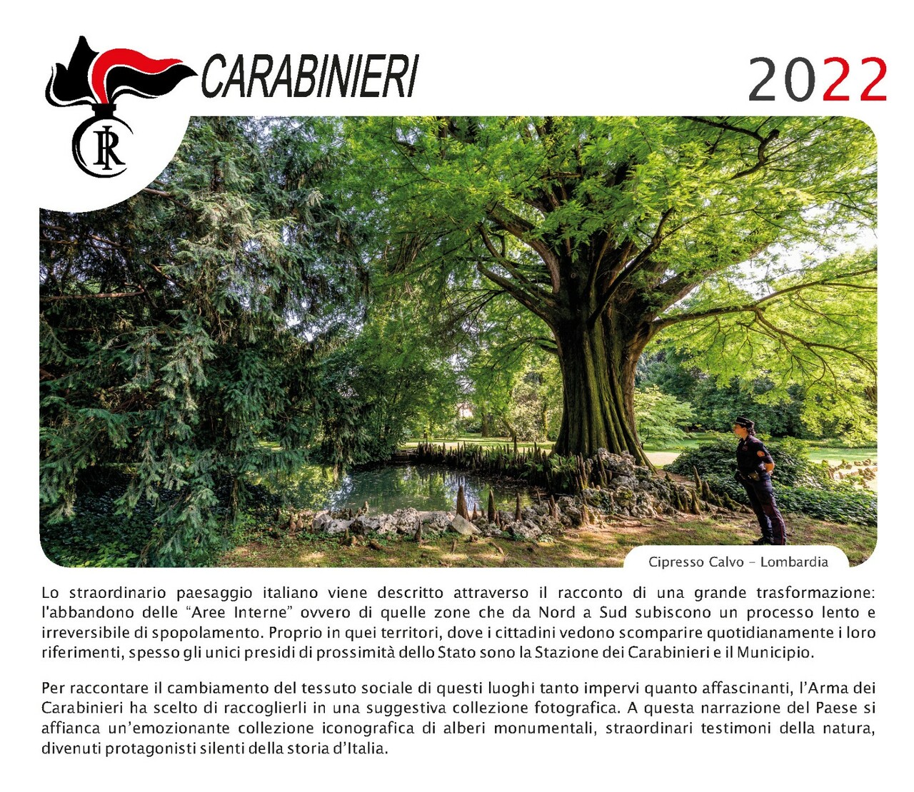 Ecco il Calendario Storico dei Carabinieri 2022 (video)