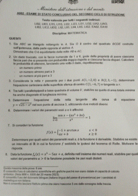 Maturit Le Tracce Della Seconda Prova Seneca Per La Versione Di Latino Per Matematica