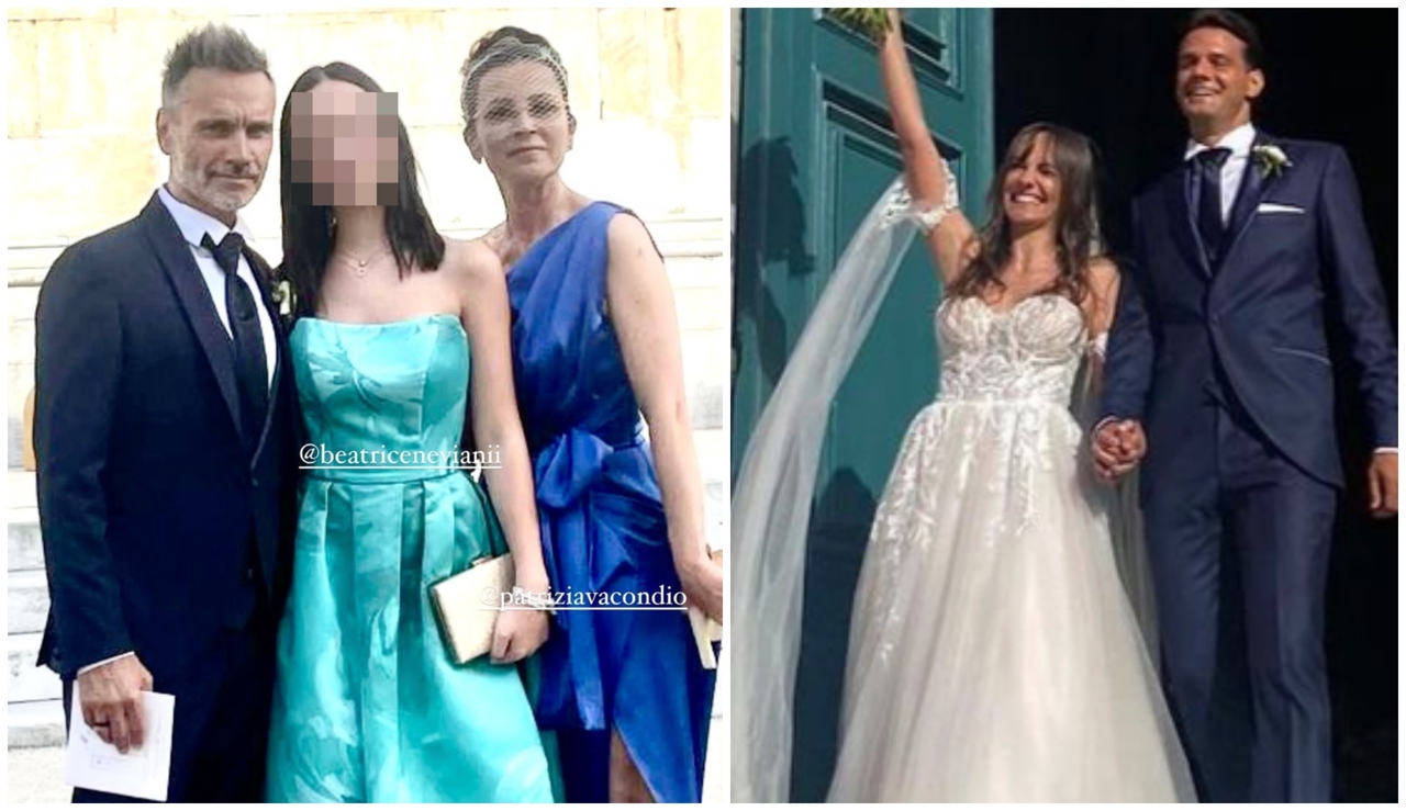 Nek accompagna all'altare la figlia (della moglie) Martina: «Uno dei ...
