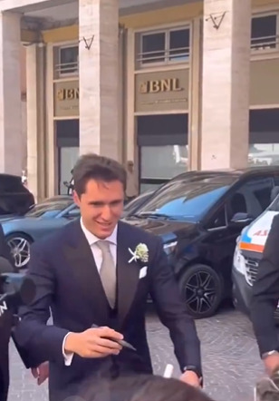 Federico Chiesa and Lucia Bramani's Wedding: A Day of Elegance and