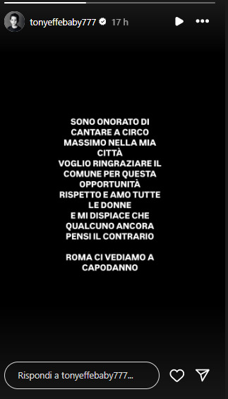 Tony Effe Escluso Dal Concerto Di Capodanno A Roma? La Polemica Per Le ...