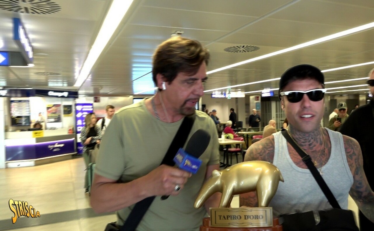 Tapiro a Fedez per la rissa con Blur: «Meno male che c'era Bonucci. Io  esempio per i giovani? Non voglio più esserlo»